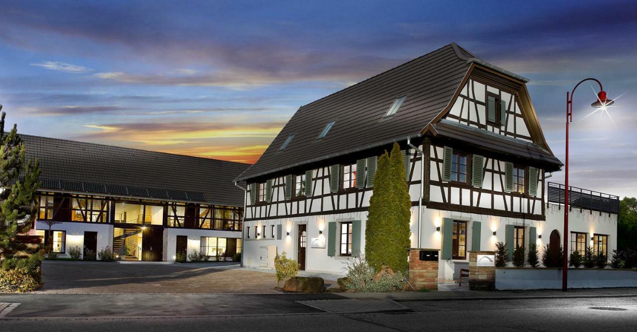 Hotel Au Petit Pont La Wantzenau Bagian luar foto